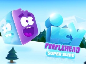 Icy Purple Head Super Slide